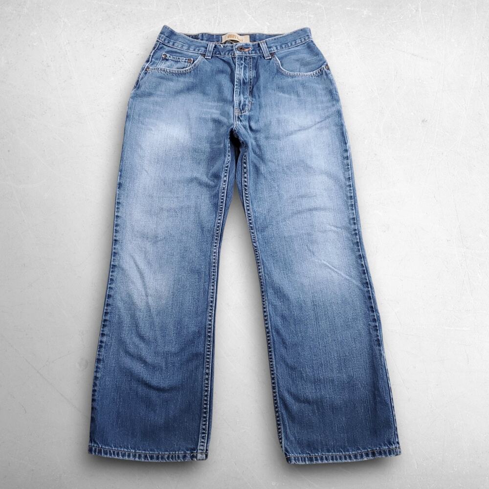 Vintage Old Navy Bootcut Jeans Men 32x30 Md Blue 100% Cotton Classic Y2K 2006